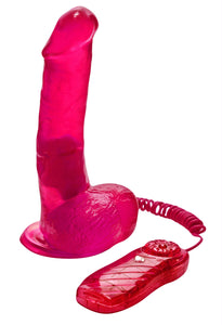 Vibrating Jelly Dildo