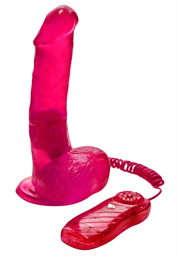 Vibrating Jelly Dildo