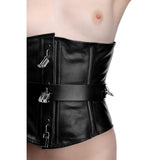 Strict Leather Locking Corset