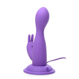 Tango Spin Purple Dancing Silicone Rabbit Vibe