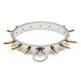 Stainless Steel Spiked Slave Collar