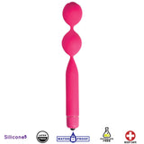 Double Vibrating Silicone Kegel Weight