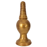 The King Ribbed Tip Anal Plug