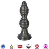 The Queen Ribbed Anal Plug