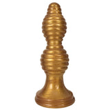 The Queen Ribbed Anal Plug