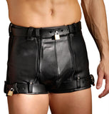 Strict Leather Chastity Shorts